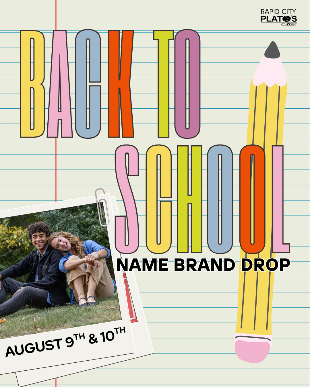 Back to School Name Brand Drop